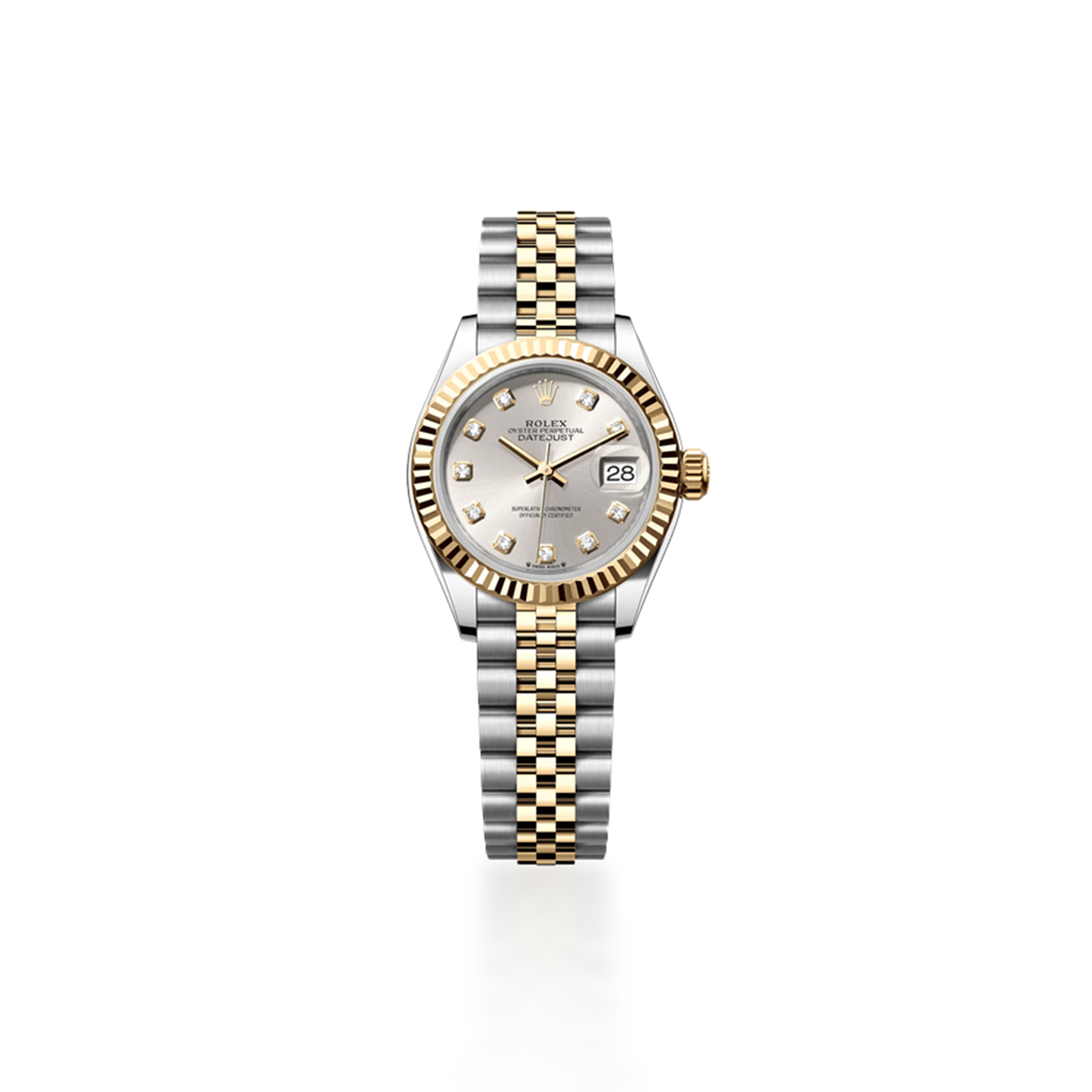 ROLEX LADY DATEJUST 28MM SILVER 279173-0007